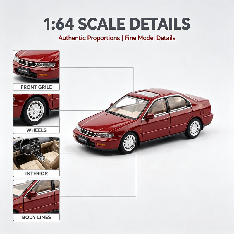 Xcartoys 1/64 Honda Accord Gen – обзор и цена Die Cast Car 1 64